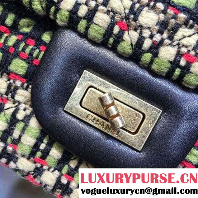 Chanel A37586 Tweed 2.55 Flap Bag 28cm Paris-Salzburg 2015 (2A143-092101 )