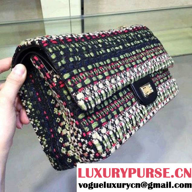 Chanel A37586 Tweed 2.55 Flap Bag 28cm Paris-Salzburg 2015 (2A143-092101 )