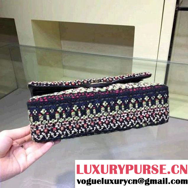 Chanel A37586 Tweed 2.55 Flap Bag 25cm Paris-Salzburg 2015 (2A143-092102 )