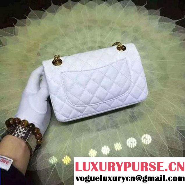 Chanel 2.55 Embellished With Casino Badges White 20cm 2016 (2A057-6012103 )