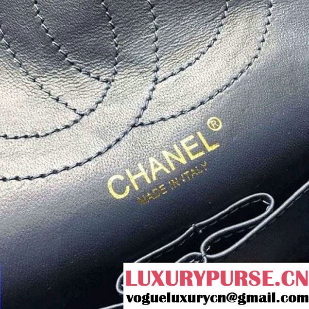 Chanel Washed Denim 2.55 Flap Bag 28cm  Blue Pre-S/S 2016 (FTH-6042021 )