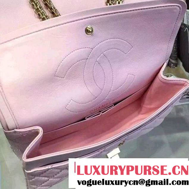 Chanel Large Stitch Calfskin 2.55 Reissue Size 225 Classic Flap Bag Pink 2016 (2A057-6052320 )