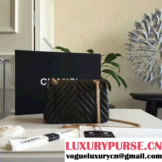 Chanel Chevron 2.55 Reisue Size 224 Flap Bag Army Green 2016 (KN-6072217 )