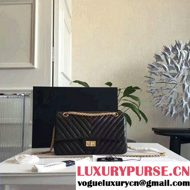 Chanel Chevron 2.55 Reisue Size 225 Flap Bag Army Green 2016 (KN-6072219 )