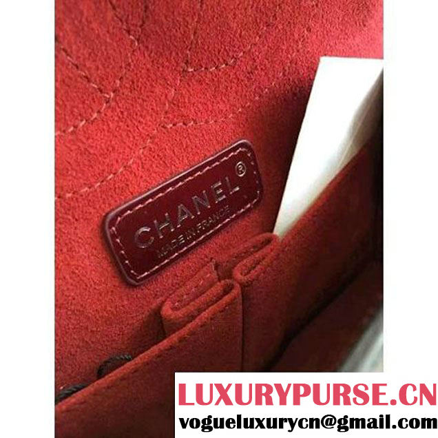 Chanel Black Calfskin & Canvas & Medals 2.55 Flap Bag A37586  2016 (Black Hardware) (KN-6082205 )