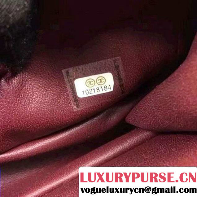 Chanel Grained Calfskin & Gold Metal 2.55 Flap Bag A37586 Black F/W 2016 (2A057-6092721 )