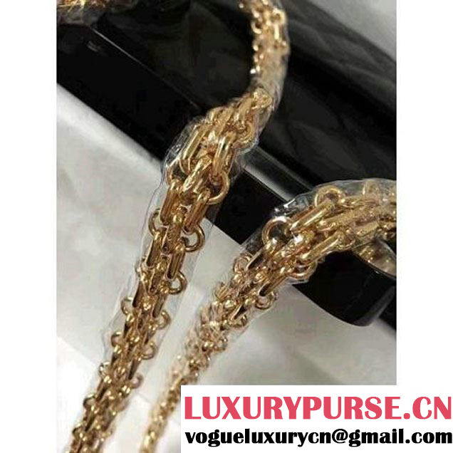 Chanel Aged Calfskin 2.55 Reissue Hanger Size 226 Bag Black A93646 F/W 2016 (KN-6121304 )