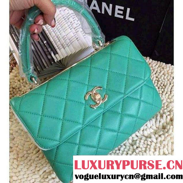 Chanel Small Quilted Lambskin Flap Bag Paon (HDD-3681 )