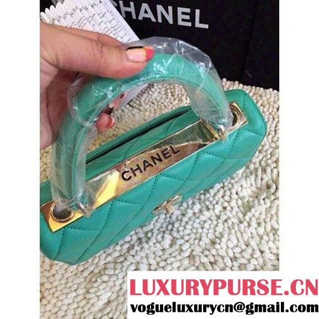 Chanel Small Quilted Lambskin Flap Bag Paon (HDD-3681 )