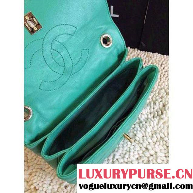 Chanel Small Quilted Lambskin Flap Bag Paon (HDD-3681 )