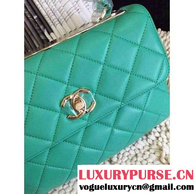 Chanel Small Quilted Lambskin Flap Bag Paon (HDD-3681 )