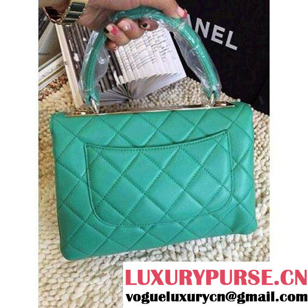 Chanel Small Quilted Lambskin Flap Bag Paon (HDD-3681 )