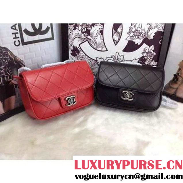 Chanel Small Messenger Bag PRE-SS 2015 in Red (2a210-041423 )
