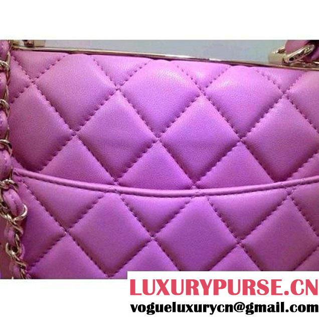 Chanel Quilted Lambskin Flap Bag Pink (2A020-042312 )