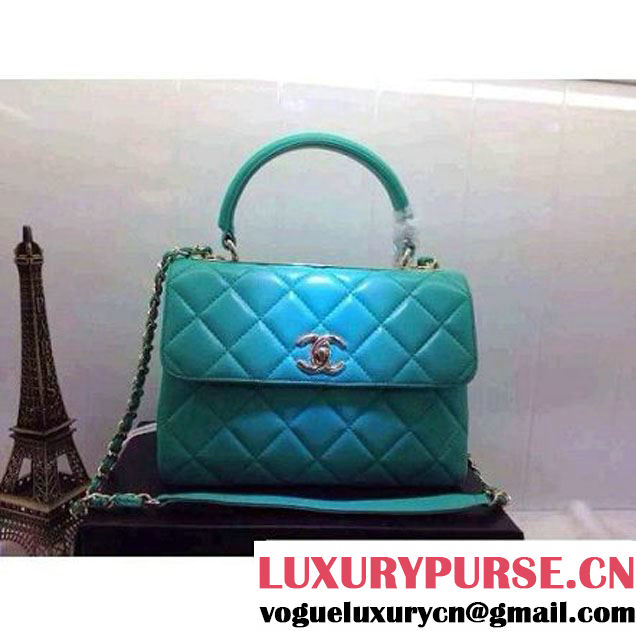 Chanel Small Quilted Lambskin Flap Bag Paon (2A020-042319 )