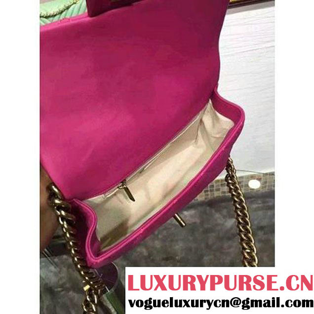 Chanel Rose Lambskin Easy Carry Bag SS2015 (2a136-051449 )