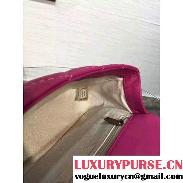 Chanel Rose Lambskin Easy Carry Bag SS2015 (2a136-051449 )