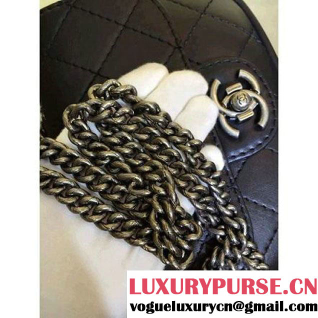 Chanel Small Messenger Bag PRE-SS 2015 in Black (2A143-060902 )