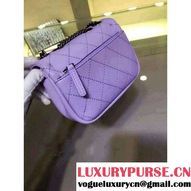 Chanel Small Messenger Bag PRE-SS 2015 in Lavender (2A143-060903 )