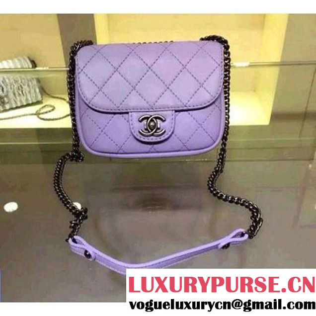 Chanel Small Messenger Bag PRE-SS 2015 in Lavender (2A143-060903 )