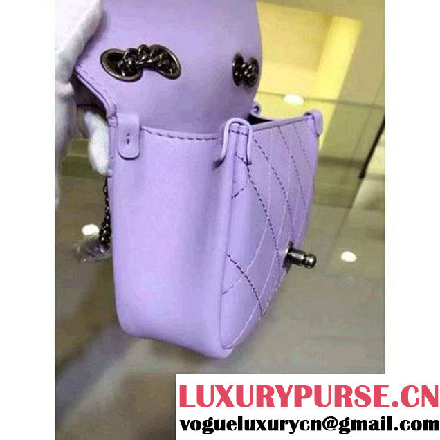Chanel Small Messenger Bag PRE-SS 2015 in Lavender (2A143-060903 )