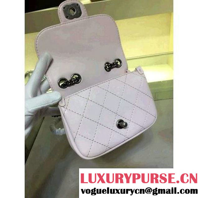 Chanel Small Messenger Bag PRE-SS 2015 in Light Pink (2A143-060905 )