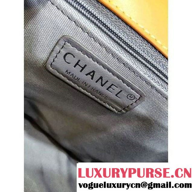 Chanel Fabric Flap Bag with Shoulder Strap in Grey A92935 Paris-Salzburg 2014/15 (2a143-071602 )