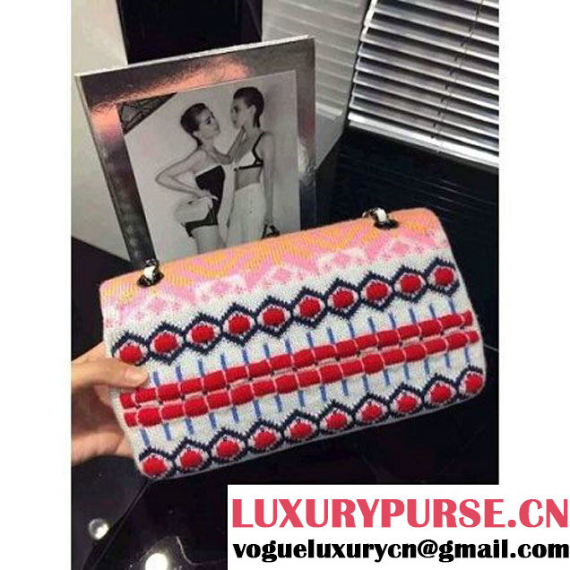 Chanel Cashmere Flap Bag Paris-Salzburg 2014/15 (2A046-071809 )