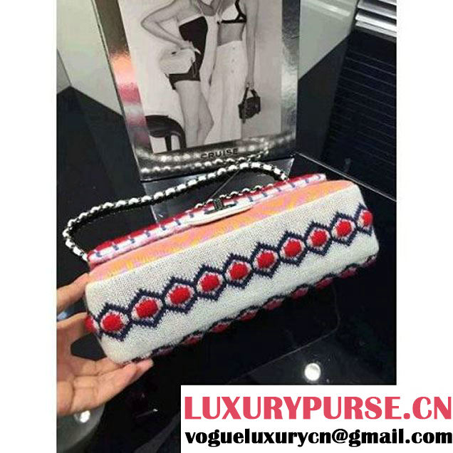 Chanel Cashmere Flap Bag Paris-Salzburg 2014/15 (2A046-071809 )
