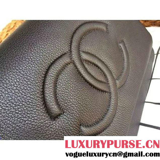 Chanel Flap Bag With A CC signature In Black (1a086-081402 )