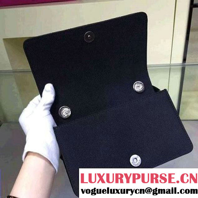 Chanel A9311 Small Lambksin Flap Bag Embellished With A Ribbon Piping Pre Fall-Winter 2015 (2A143-091402 )