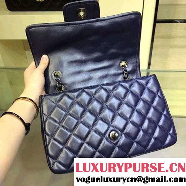 Chanel Lambskin Flap Bag A90919 Royal Blue Pre Fall-Winter 2015/16 (2A143-091405 )