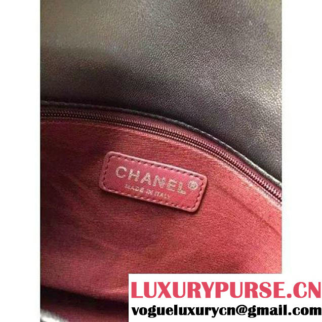Chanel Lambskin Small Flap Bag Embellished With Handle Pre Fall-Winter 2015 (2A136-091504 )