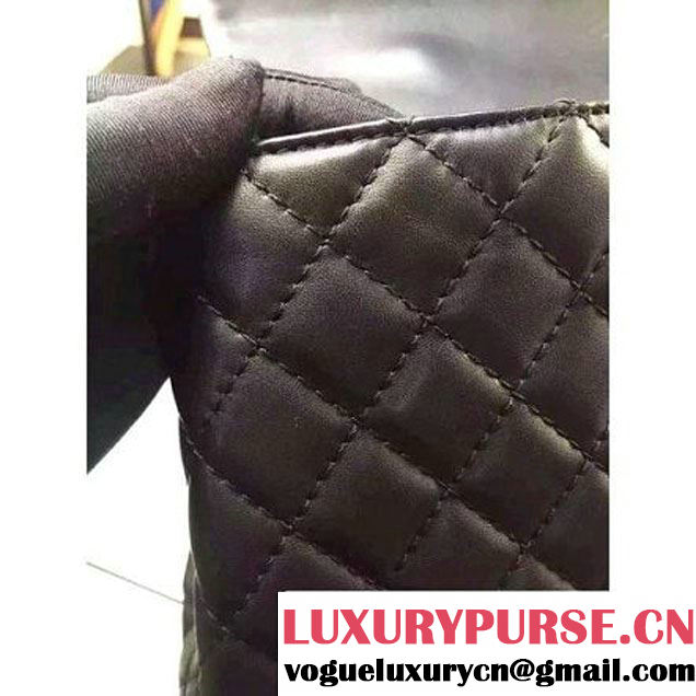 Chanel Lambskin Flap Bag Embellished With Handle Pre Fall-Winter 2015 (2A136-091505 )