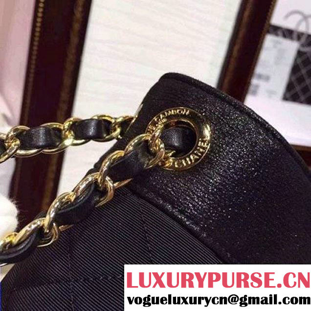 Chanel A93083 Small Grosgrain And Satin Flap Bag Fall-Winter 2015/16 (2A136-091806 )