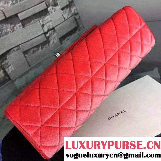 Chanel Medium Velvet Envelope Flap Bag In Orange (2A058-092208 )