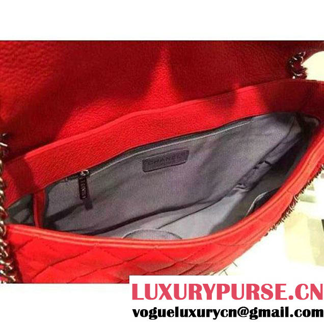 Chanel Chain Around Flap Bag Red (101034 )
