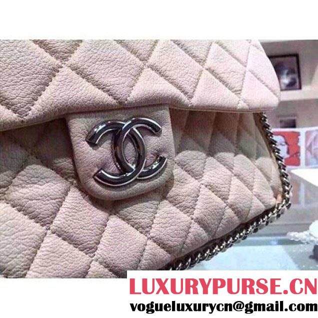 Chanel Chain Around Flap Bag Light Apricot (101036 )