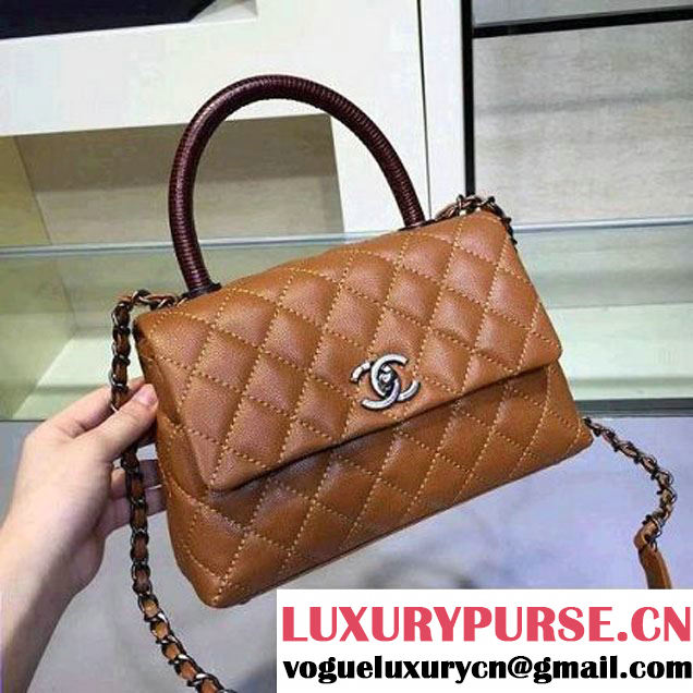 Chanel Small Yellow Caviar Calfskin Flap Bag Pre Fall-Winter 2015 (2A143-102908 )