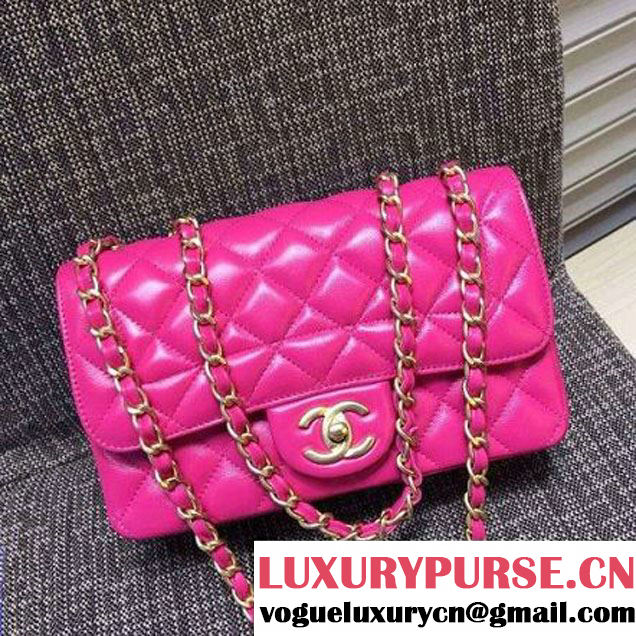 Chanel Quilting Lambskin Flap Bag In Rosy (FTH-121604 )