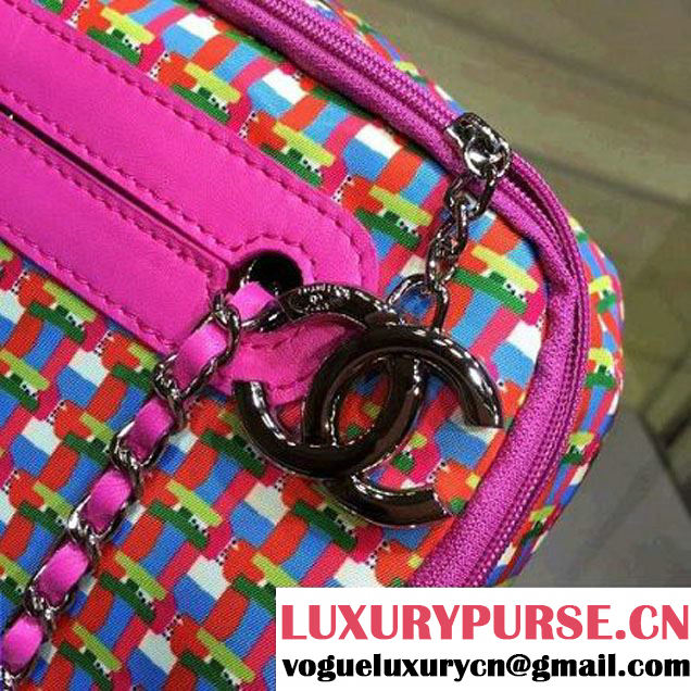 Chanel Rubber Camera Case With A Removable Raincoat Rosy Cruise 2016 (2A143-122120 )