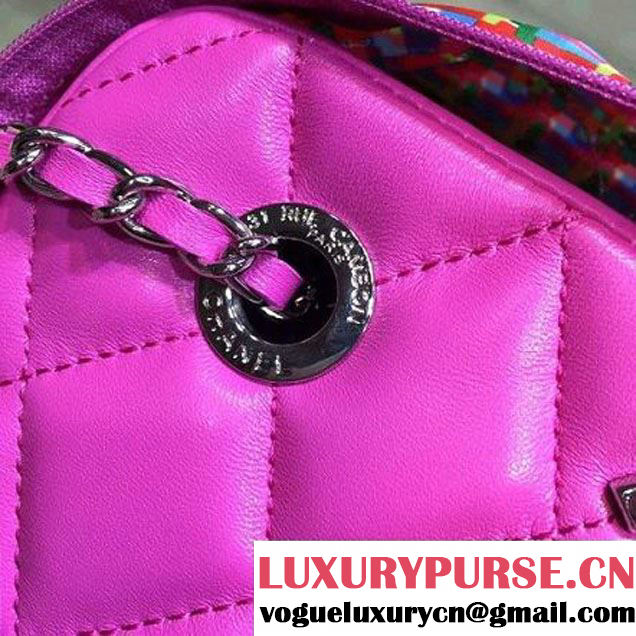Chanel Rubber Camera Case With A Removable Raincoat Rosy Cruise 2016 (2A143-122120 )