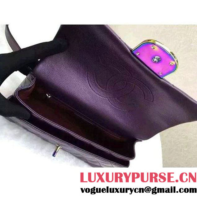 Chanel Small Iridescent Calfskin Flap Bag Adorned With A Waist Chain Cruise 2016 (FTH-122307 )