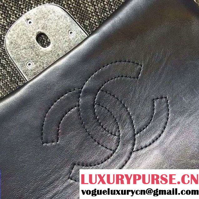 Chanel Small Lambskin Flap Bag Adorned With A Waist Chain Black Cruise 2016 (FTH-122308 )
