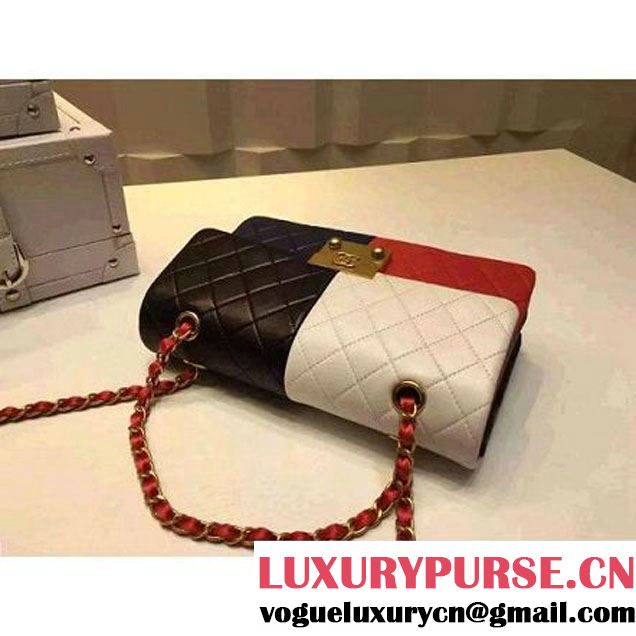 Chanel Multicolor Lambskin Flap Bag Cruise 2016 (2A057-122312 )