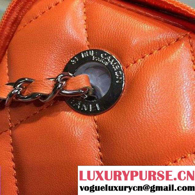 Chanel Rubber Camera Case With A Removable Raincoat Orange Cruise 2016 (2A143-010401 )