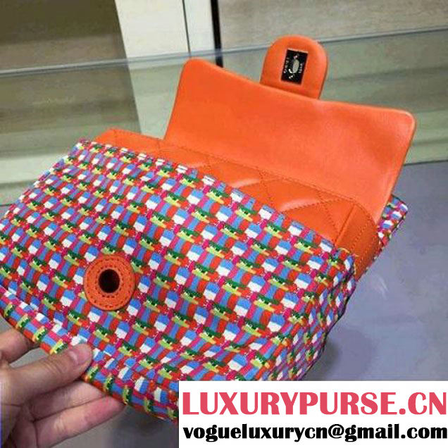 Chanel Rubber Flap Bag With A Removable Raincoat Orange Cruise 2016 (2A143-010402 )