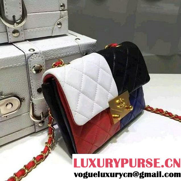 Chanel Small Multicolor Lambskin Flap Bag Cruise 2016 (FTH-6011110 )