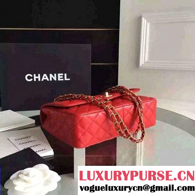 Chanel Medium Calfskin Flap Bag Red Cruise 2016 (FTH-6031412 )