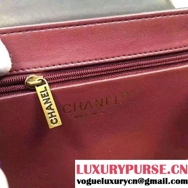 Chanel Sheepskin & Resin Flap Bag Pre S/S 2016 (2A057-6032505 )